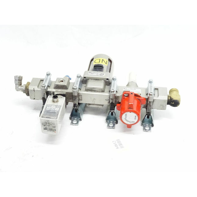 SMC ISE70-F02-65 + AF40-F04 + Handabsperrventil VHS40-F04 - Maranos.de