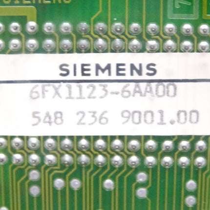 Siemens 6FX1123-6AA00 / 5482369001.00 - Maranos.de
