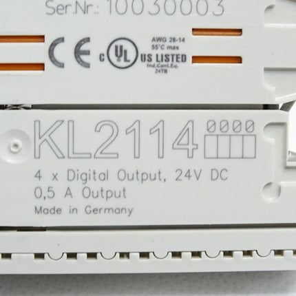 Beckhoff KL2114 0000 digitale Ausgangsklemme - Maranos.de