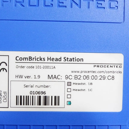 Procentec ComBricks Standard monitoring Kit 101-200QBS 1 Channel SCOPE Repeater 1 + Head Station 1B 101-20011A / Neu OVP - Maranos.de