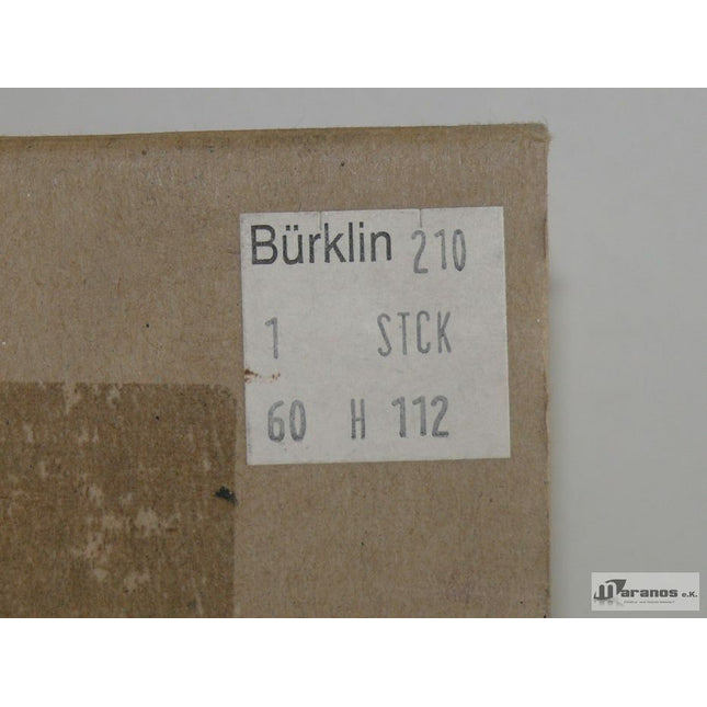 NEU-OVP Bürklin 210 Kasten 62 x 106mm 60 H 112 - Maranos.de