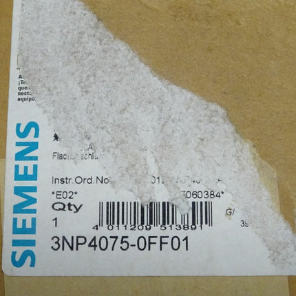 Siemens 3NP4075-0FF01 / 3NP4 075-0FF01 Sicherungslasttrennschalter  OVP - Maranos.de