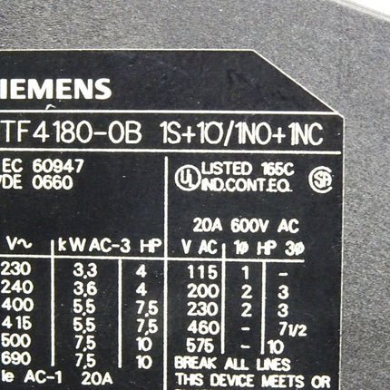 Siemens 3TF4180-0B Schütz - Maranos.de
