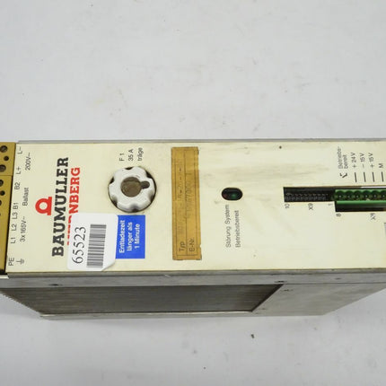 Baumüller BGS 3G-35-20-B-00 Steuerung Servoregler Servoantrieb - Maranos.de