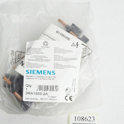Siemens Bausatz für Wendekombination S2 3RA1933-2A / Neu OVP - Maranos.de