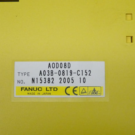 Fanuc AOD08D digitale Ausgabeeinheit A03B-0819-C152 // N15382 2005 10 NEU - Maranos.de