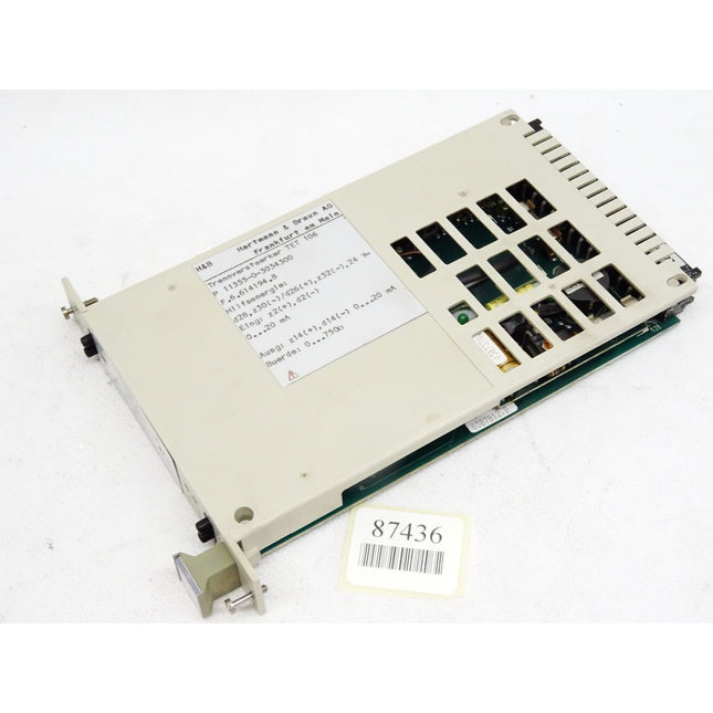 H & B Hartmann & Braun / Temp.-Meßumformer TET106 / 11355-0-3034300 - Maranos.de