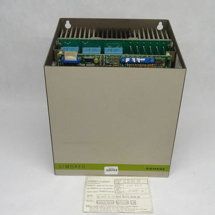 Siemens Simoreg D 460/57 / 6RA2124-6DS20-1B / 6RA 2124-6DS20-1B - Maranos.de