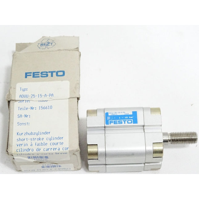 Festo 156610 ADVU-25-15-A-P-A Kompaktzylinder / Neu OVP - Maranos.de