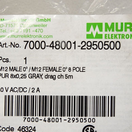 Murr Elektronik Kabel 7000-48001-2950500 / Neu OVP - Maranos.de
