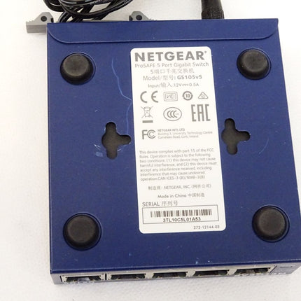 Netgear ProSafe Gigabit Switch GS105 GS105v5 5 Port - Maranos.de