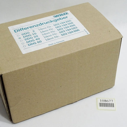 Wilo Differenzdruckgeber DDG10 503184398 / Neu OVP - Maranos.de