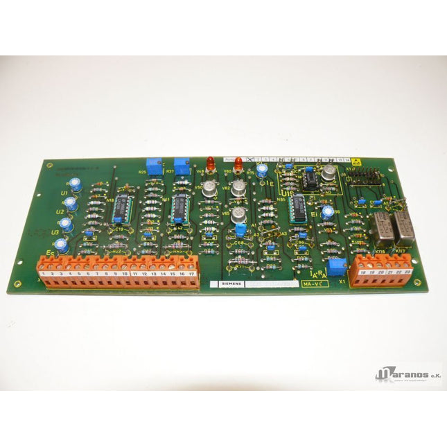 Neuwertig: Siemens 6RA8212-6BA0 / 6RA8212-6BA0 ZUSATZPLATTE Z203 F. 6RA21 - Maranos.de