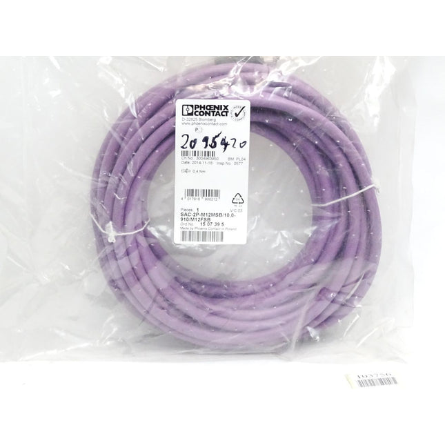 Phoenix Contact 1507395 SAC-2P-M12MSB/10,0-910/M12FSB Bussystem-Kabel / Neu OVP - Maranos.de