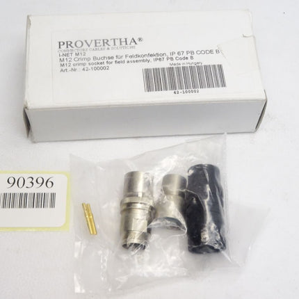 Provertha I-NET m12 / Crimp Buchse für Feldkonfektion IP67 PB CODE B / 42-100002 / Neu OVP - Maranos.de