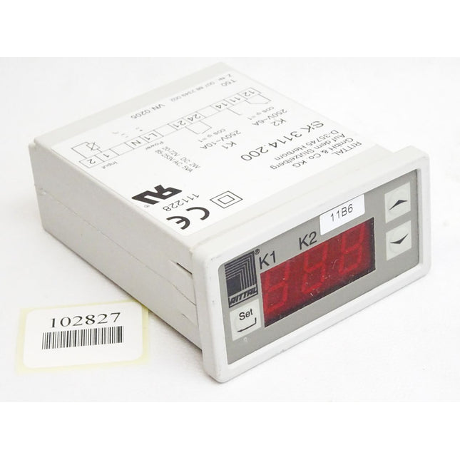 Rittal SK3114.200 SK 3114.200 Digitale Schaltschrankinnen-Temperaturanzeige und -regler Thermostat - Maranos.de