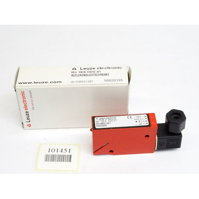 Leuze Reflexionslichtschranke RK18/4 GDS.41 50020395 / Neu OVP - Maranos.de