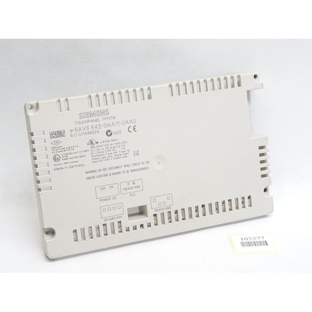 Siemens Backcover Rückschale Panel Touch TP177A 6AV6642-0AA11-0AX0 6AV6 642-0AA11-0AX0 - Maranos.de