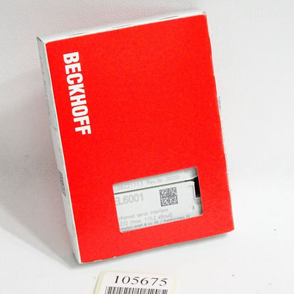 Beckhoff EL6001 Rev.0020 serielle Schnittstelle / Neu OVP versiegelt - Maranos.de