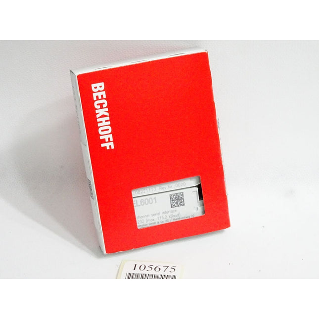 Beckhoff EL6001 Rev.0020 serielle Schnittstelle / Neu OVP versiegelt - Maranos.de