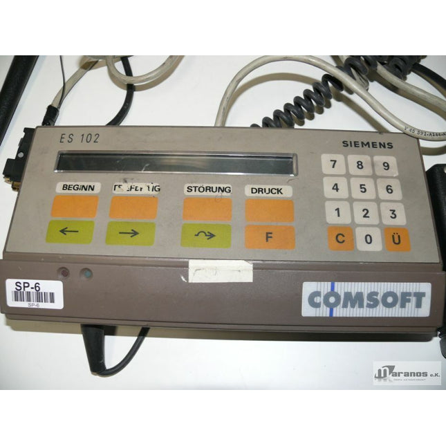 Siemens ES102 / 6AC7101-1GB18-0AA0 / Bedientermianl /ES 102 + HP HBCS-6500 - Maranos.de