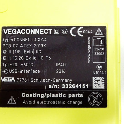 Vega Vegaconnect CONNECT.CXA4 Schnittstellenadapter USB-Schnittstelle / Neu OVP - Maranos.de