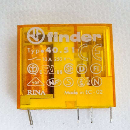 Finder 40.51 / 40.51.8.110.0000.PAC / Inhalt : 2 Stück / Neu OVP - Maranos.de