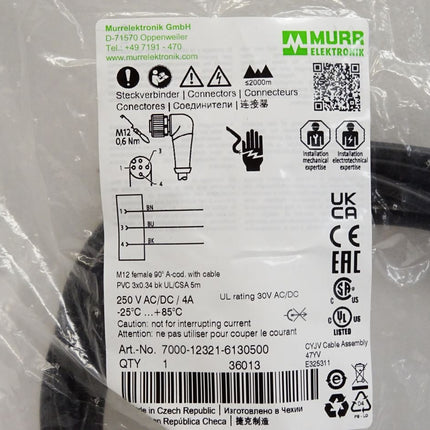 Murr Elektronik 7000-12321-6130500 / Neu OVP - Maranos.de