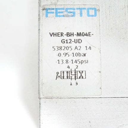 Festo 538205 VHER-BH-M04E-G12-UD Steuerschieber - Maranos.de