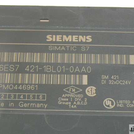 Siemens 6ES7421-1BL01-0AA0 Simatic S7 6ES7 421-1BL01-0AA0 E:02 - Maranos.de