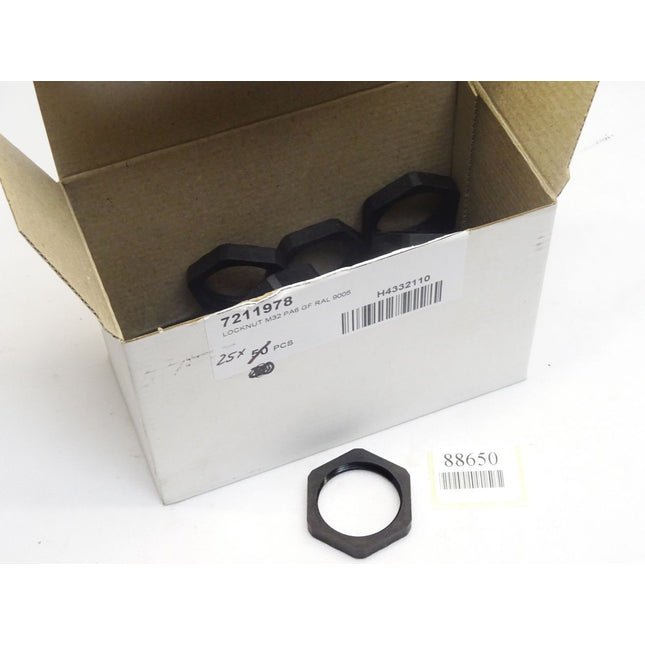 Schlemmer Locknut M32 PA6 GF / 7211978 / Inhalt : 25 Stück / Neu OVP - Maranos.de