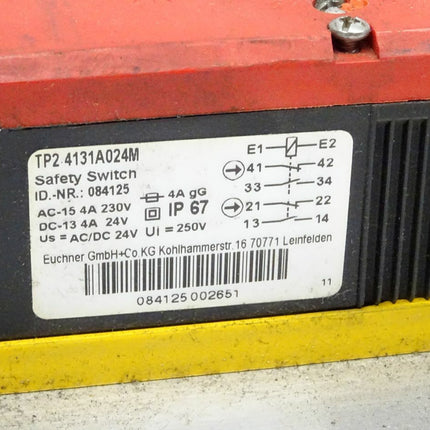 Euchner TP2-4131A024M Sicherheitsschalter Safety Switch / 08425 + IFM AC5000 - Maranos.de