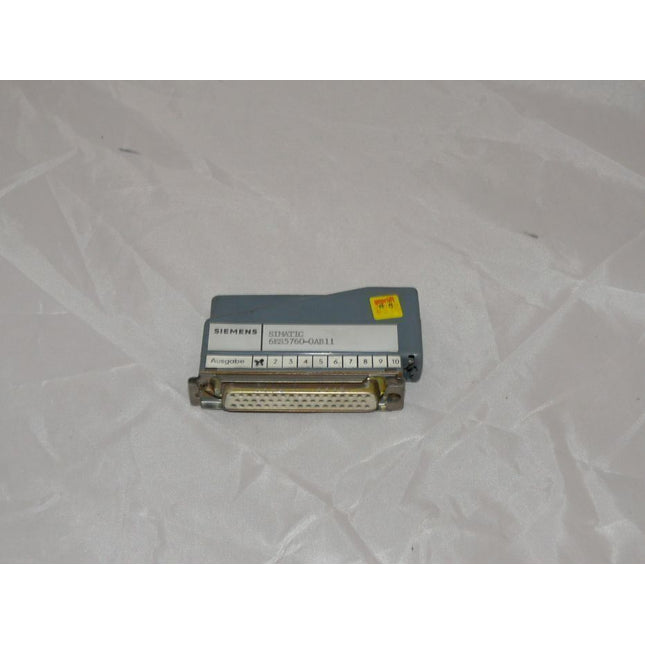 Siemens Simatic S5 / 6ES5760-0AB11 / 6ES5 760-0AB11 Stecker E:01 - Maranos.de