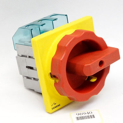 Siemens 3LD2504-0TK53 SENTRON Lasttrennschalter 3LD Not-Aus-Schalter - Maranos.de