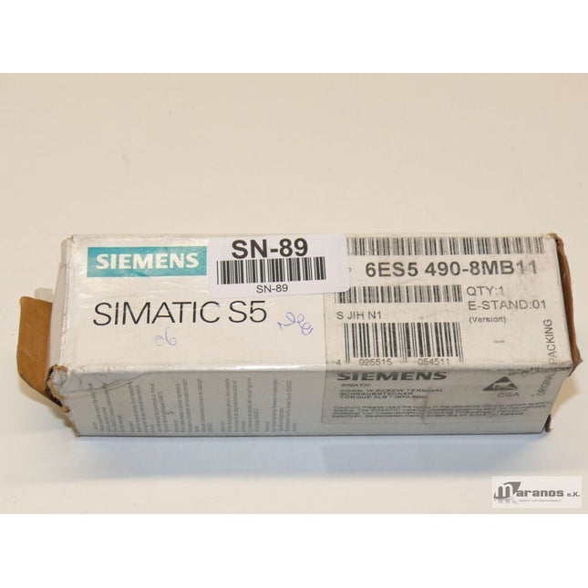 Neu-OVP Siemens Simatic S5 6ES5 490-8MB11 / 6ES5490-8MB11 Schraubstecker - Maranos.de