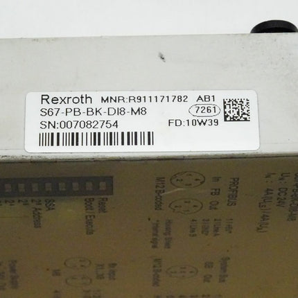 Rexroth S67-PB-BK-DI8-M8 / R911171782 - Maranos.de