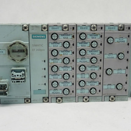 Siemens Simatic ET200pro Set 6ES7154-1AA01-0AB0 + 2x 141-4BF00-0AA0 + 142-48BD00-0AA0 - Maranos.de