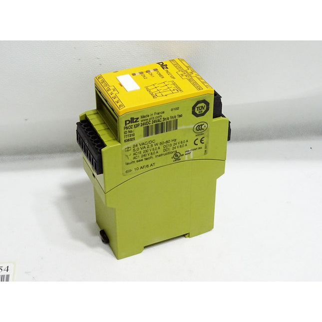 Pilz Sicherheitsschaltgerät 777310 PNOZ X3P 24VDC 24VAC 3n/o 1n/c 1so - Maranos.de