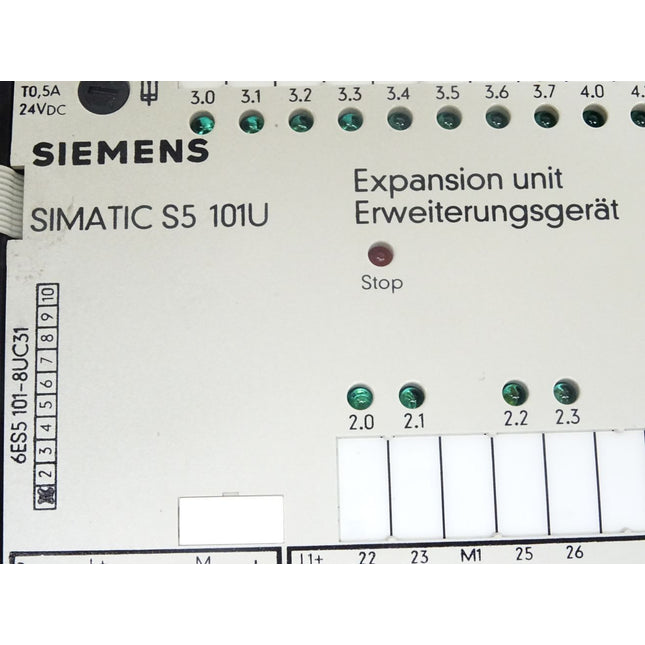 Siemens Simatic S5-101U / Expansion Unit / 6ES5101-8UC31 - Maranos.de