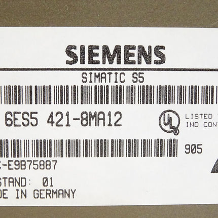 Siemens 6ES5421-8MA12 /  6ES5 421-8MA12 - Maranos.de
