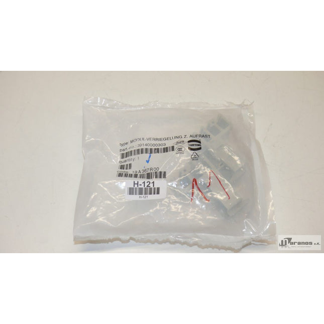 NEU/OVP HArting 09140000303 Modul-Verriegelung z. Aufrast - Maranos.de
