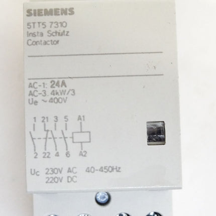 Siemens 5TT57310 Insta Schütz / Neu - Maranos.de