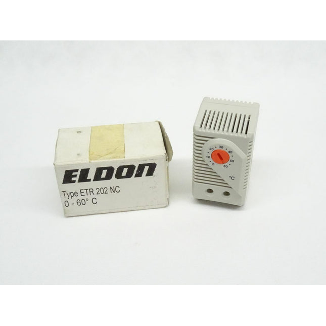 Eldon ETR 202 NC Thermostat 0-60 Grad / ETR202NC / 6A / 250VAC NEU-OVP - Maranos.de