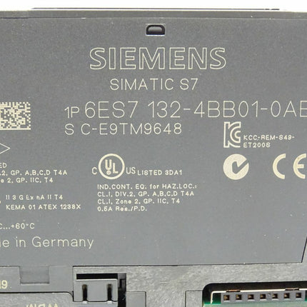 Siemens SIMATIC S7 6ES7193-4CA50-0AA0 + 6ES7132-4BB01-0AB0 / 6ES7 193-4CA50-0AA0 + 6ES7 132-4BB01-0AB0 - Maranos.de