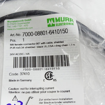 Murr Elektronik Kabel 1.5m 7000-08801-6410150 / Neu OVP - Maranos.de