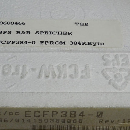B&R ECFP384-0 Rev12.00 MULTI Anwenderspeicher / Neu OVP - Maranos.de