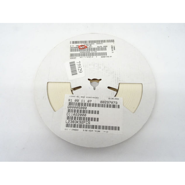 5000x VISHAY CRCW0603 3.92K / 3K92 Widerstände - Maranos.de