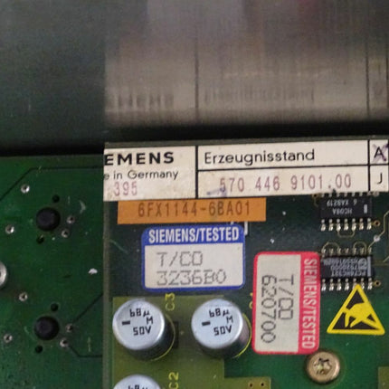 Siemens 6FC4401-0TA01-Z Bedientafel 5700339075.56 - Maranos.de