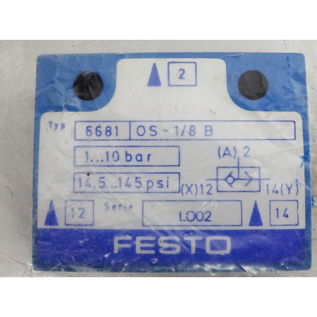 Festo 6681 ODER-Glied OS-1/8-B / Neu OVP - Maranos.de