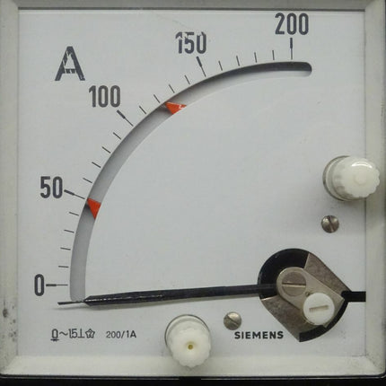 Siemens M72803W3320 Amperemeter 0-200 A - Maranos.de